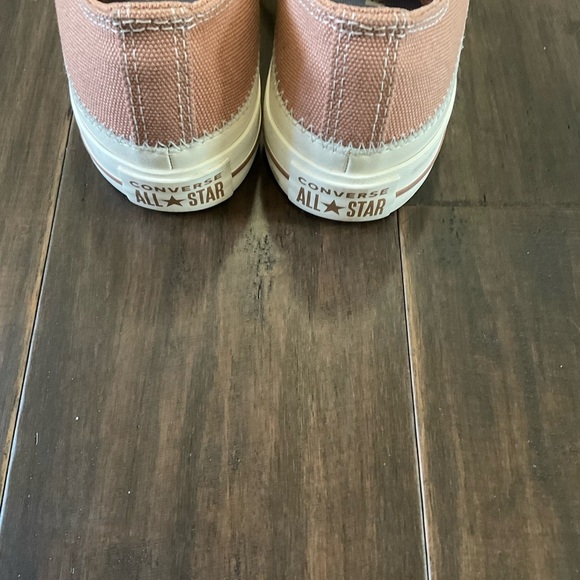 Converse Mauve Chuck Taylor All Star Lift Platform Stitching Sneakers Size 5 - Picture 4 of 8